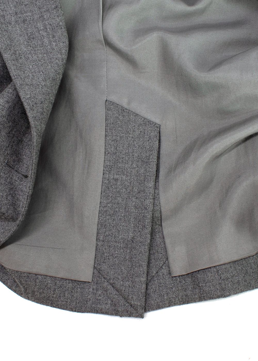 Chloe Grey Single Breasted Wool Blazer Size XS