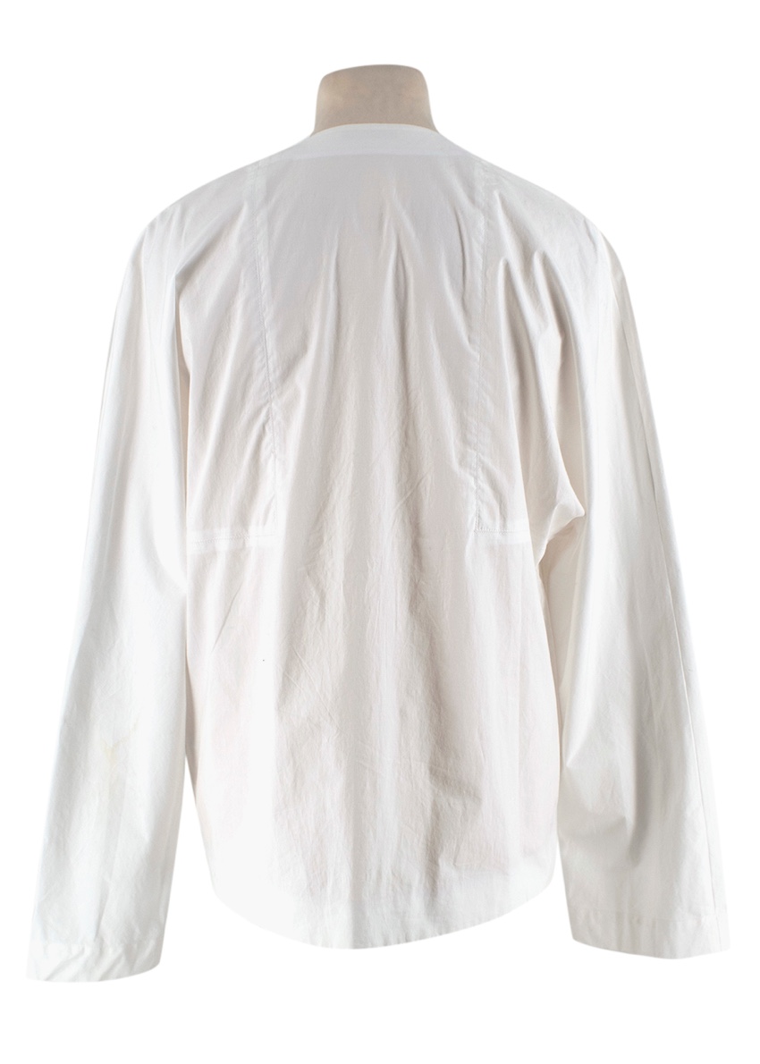 JW Anderson White Cotton Magnets Shirt Size S