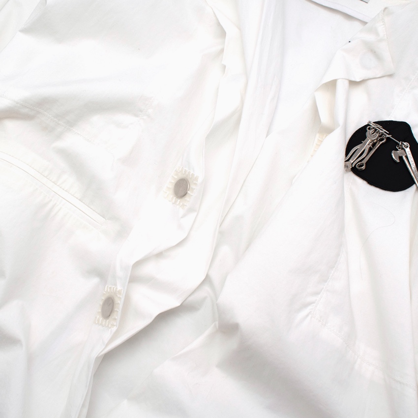 JW Anderson White Cotton Magnets Shirt Size S