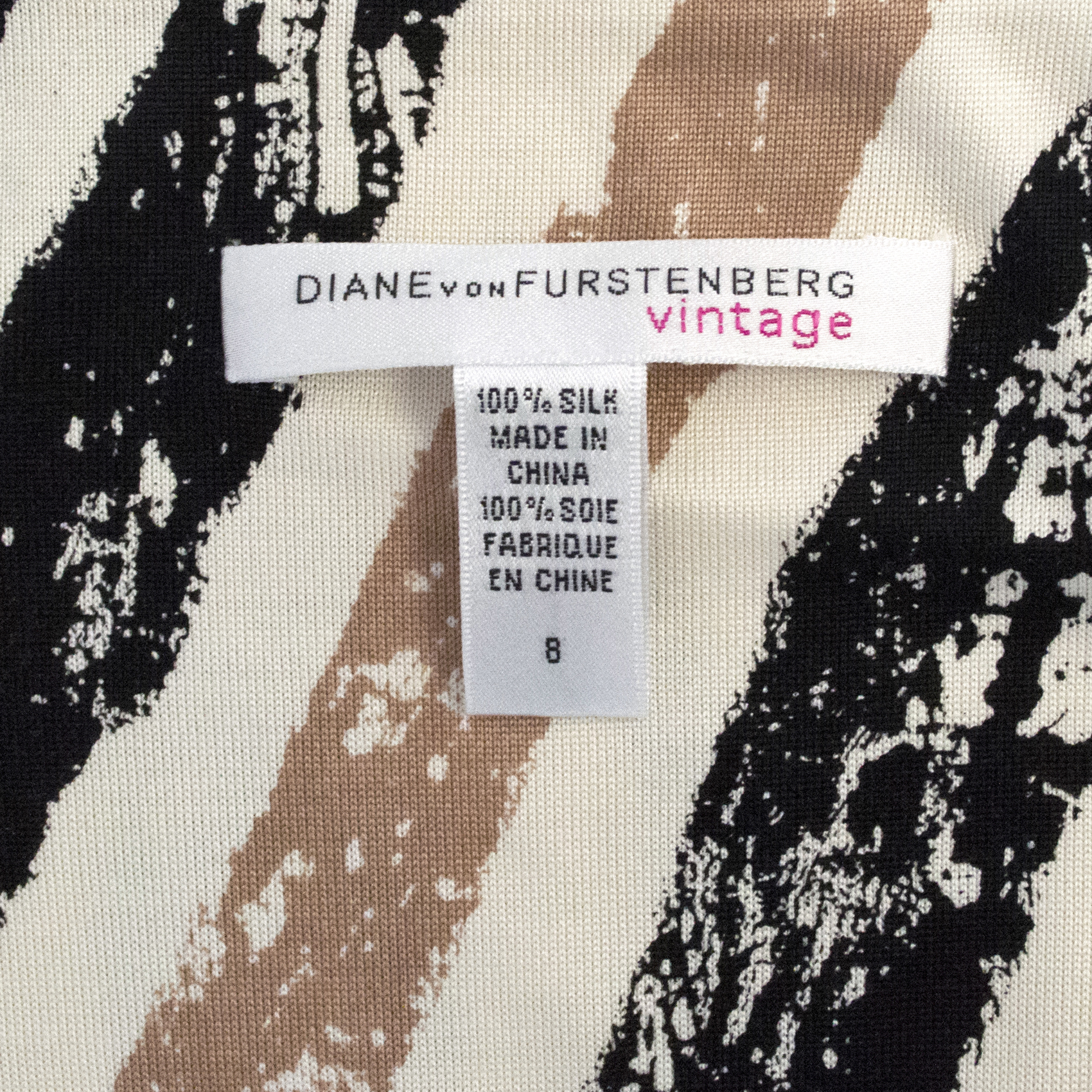 Diane Von Furstenberg Vintage Laetitia Dress Size XXS