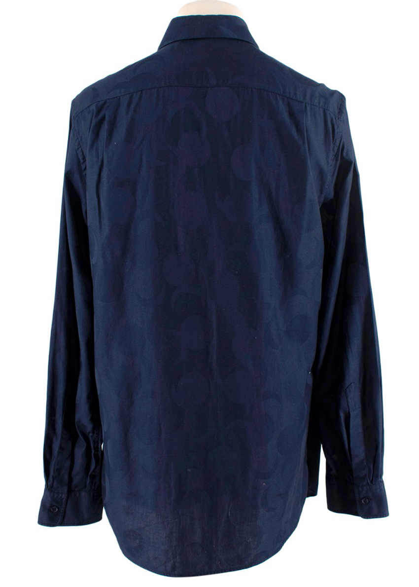 Vivienne Westwood Two Button Navy Blue Krall Shirt Size 165