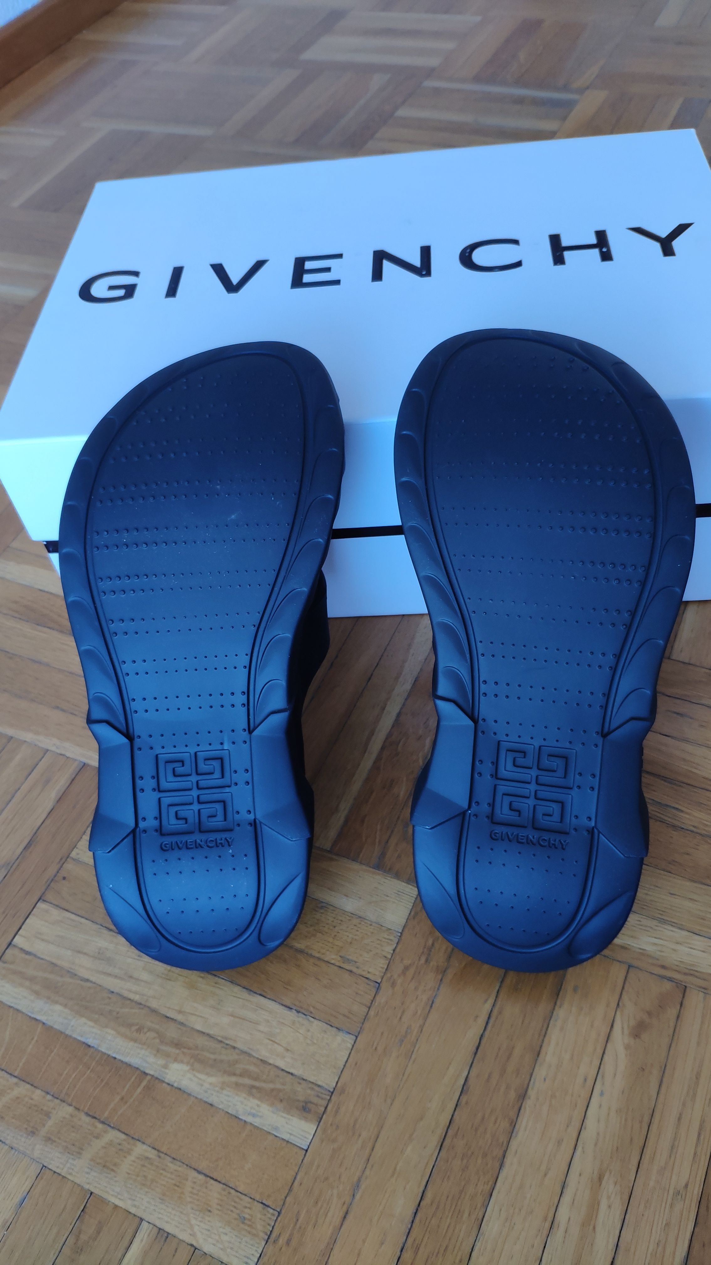 Givenchy Black Marshmallow Slides Size 37 rubber