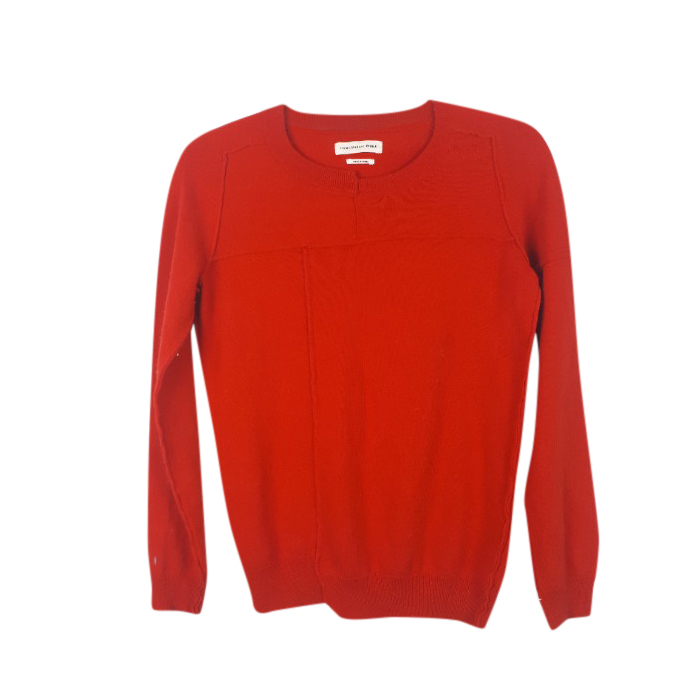 Preowned Isabel Marant Etoile red knitted jumper Size S cotton