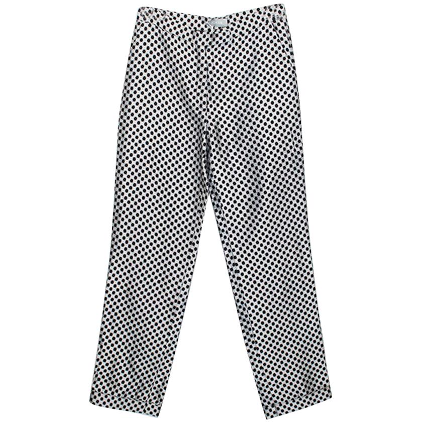 Osman black and silver honeycomb trousers Size XS sample