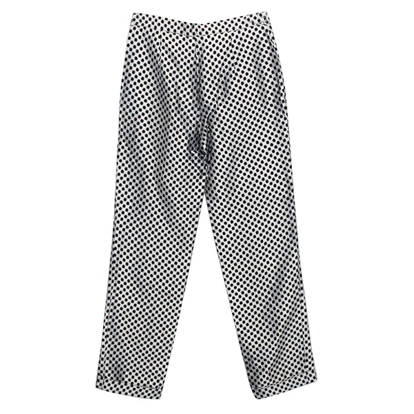 Osman black and silver honeycomb trousers Size XS sample