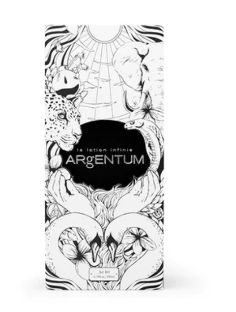 Argentum La Lotion Infinie Hydrating Silver Body Lotion 200ml Black other