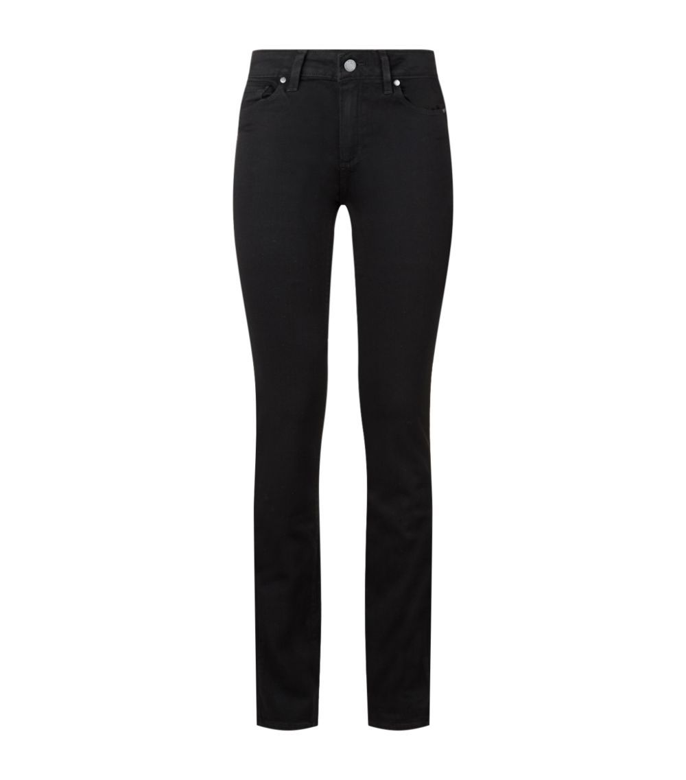 Paige Black Hoxton Straight Jeans Size 26/66 cotton