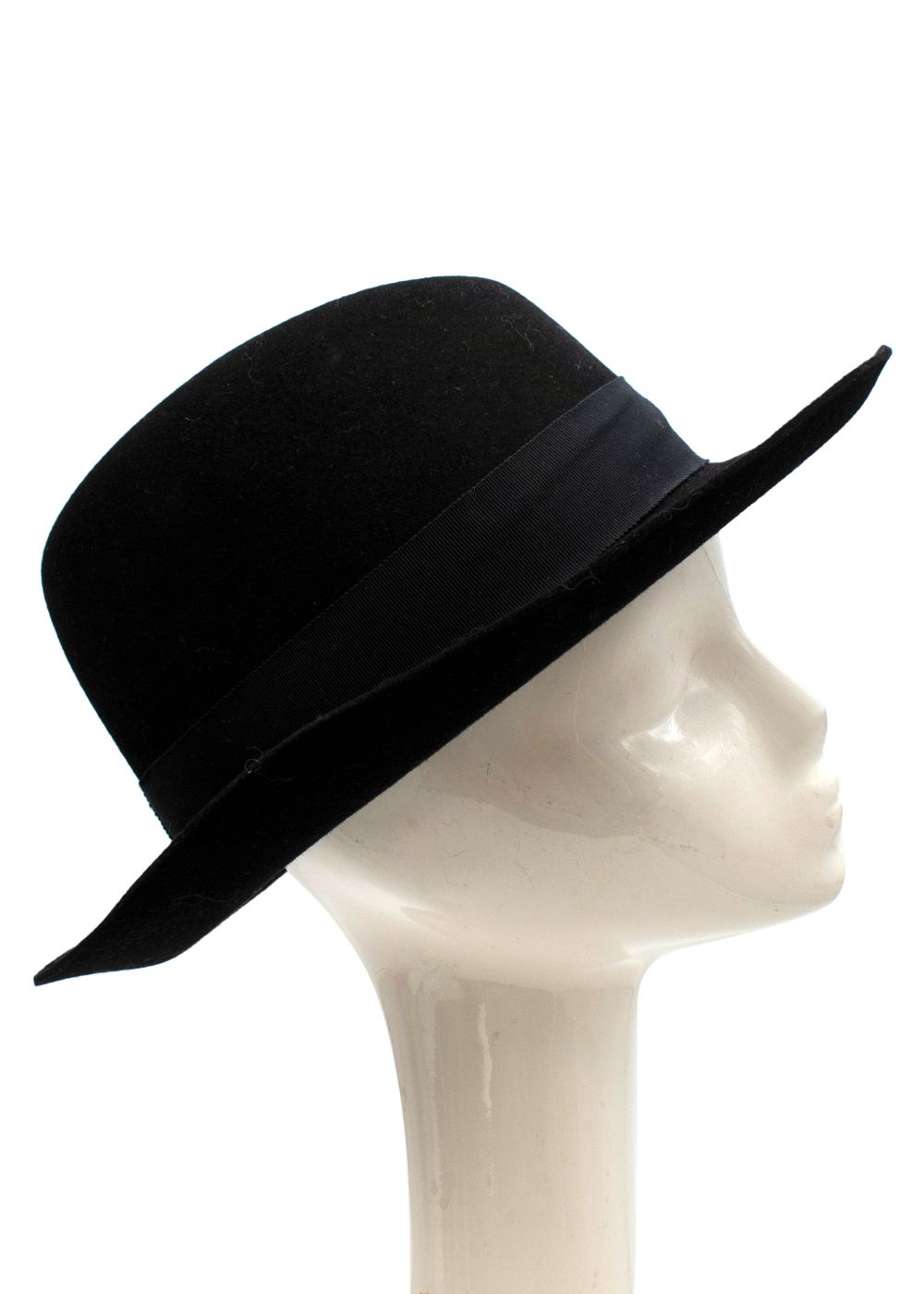 Maison Michel Black Felt Hat