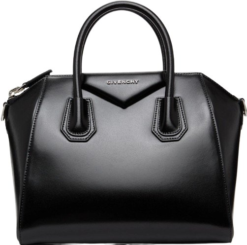 Preowned Givenchy Black Small Antigona Bag Size S leather