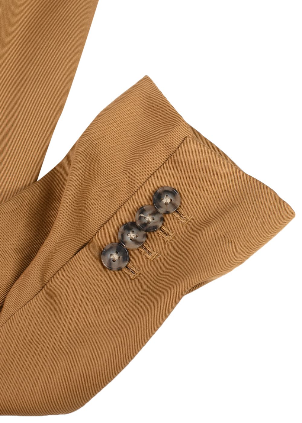 Jcrew Gramercy Twill Alfie Blazer  Trousers Size XS brown lyocell