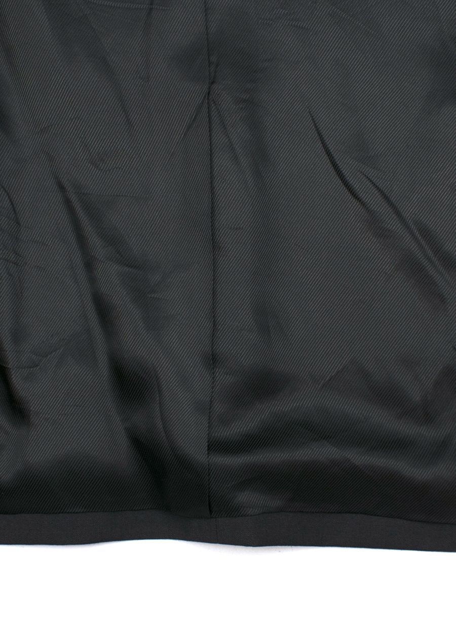 Men's ViktorRolf Black Single Breasted Cotton Blazer Size M