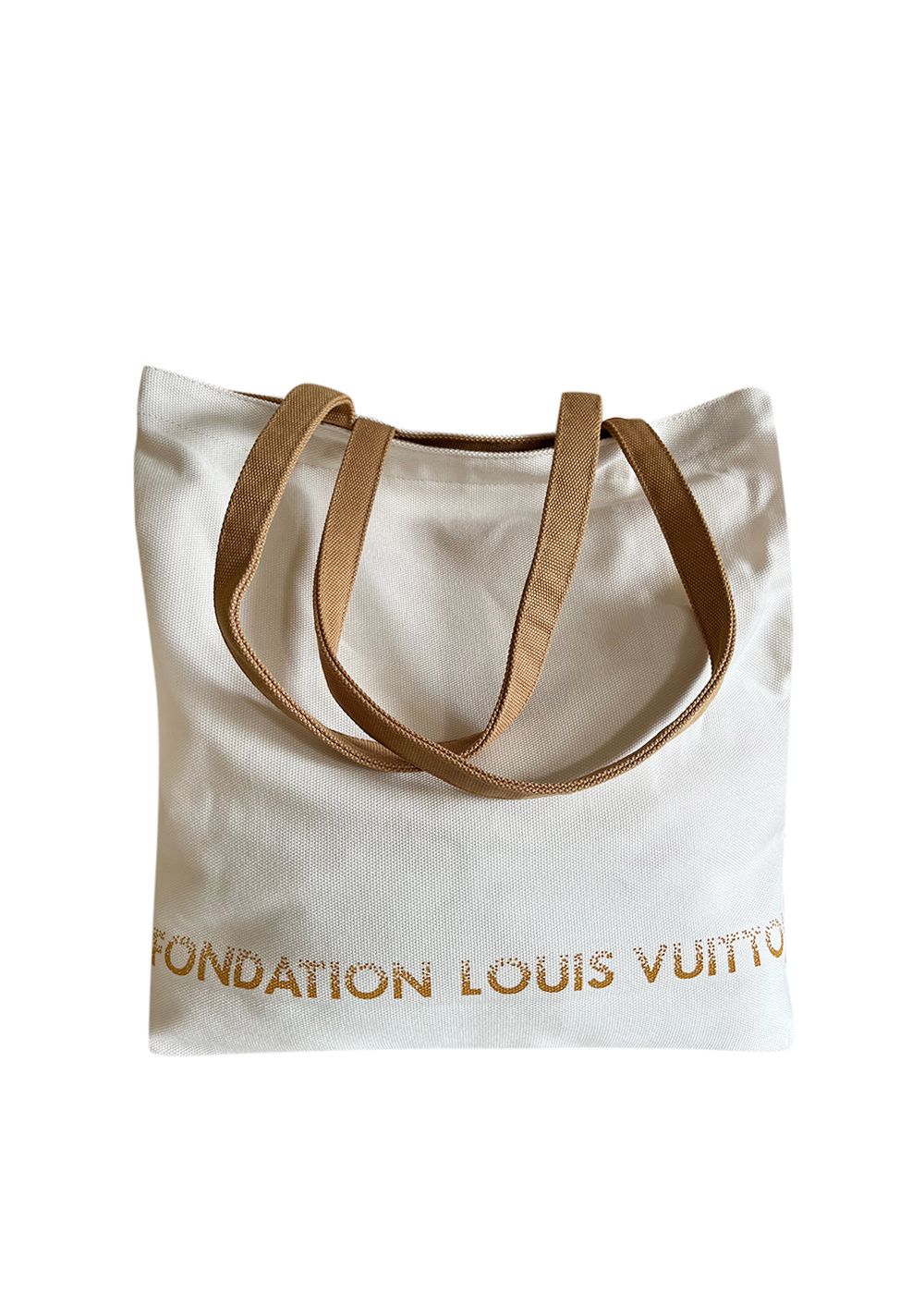 Louis Vuitton Charity Foundation tote bag White cloth