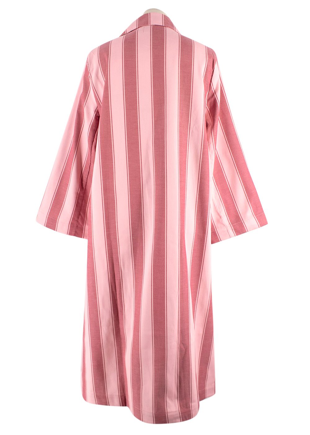 Desmond  Dempsey Feluka Striped Woven Kaftan Size S