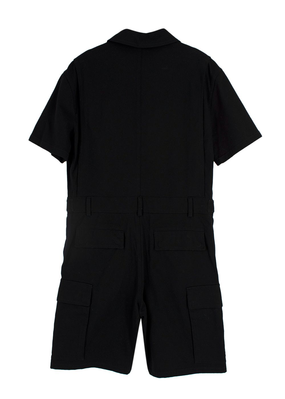 Dior Black Vibe Utility Playsuit Size XS cotton