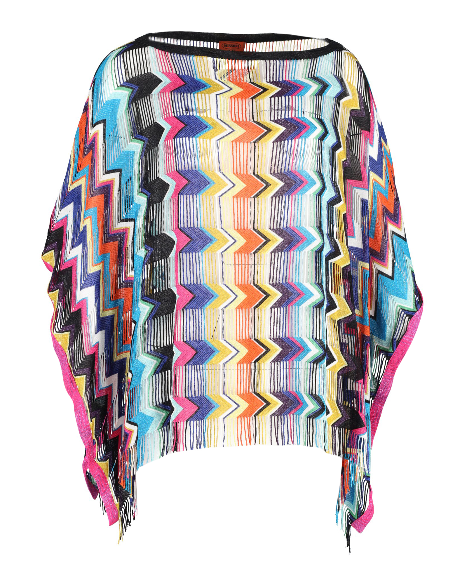 Missoni Multicoloured Knit Beach Tunic Top