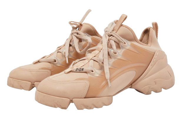 Preowned Dior Nude D-Connect Sneakers Size 39 cloth