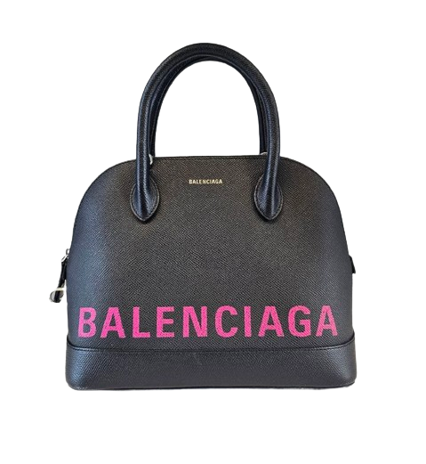 Preowned Balenciaga Black Small Ville Top Handle Bag leather