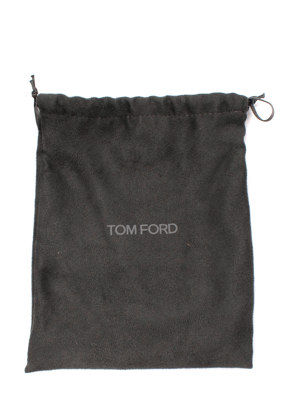 Men's Preowned Tom Ford Leather T Icon Belt Black