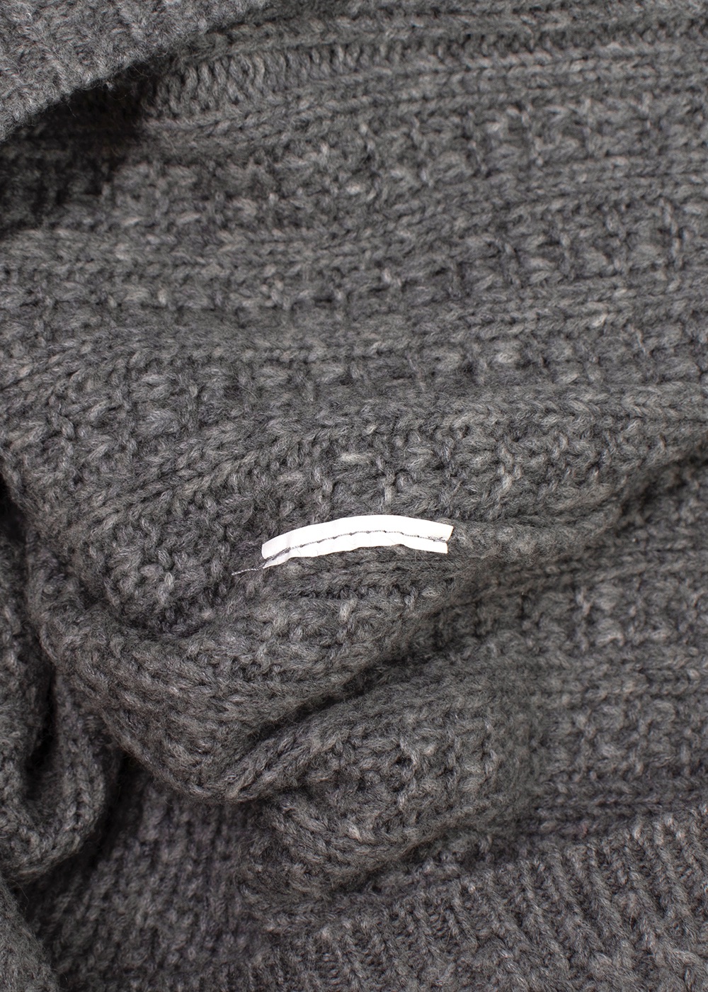 Preowned Max Mara Grey Wool Blend Jumper Size M