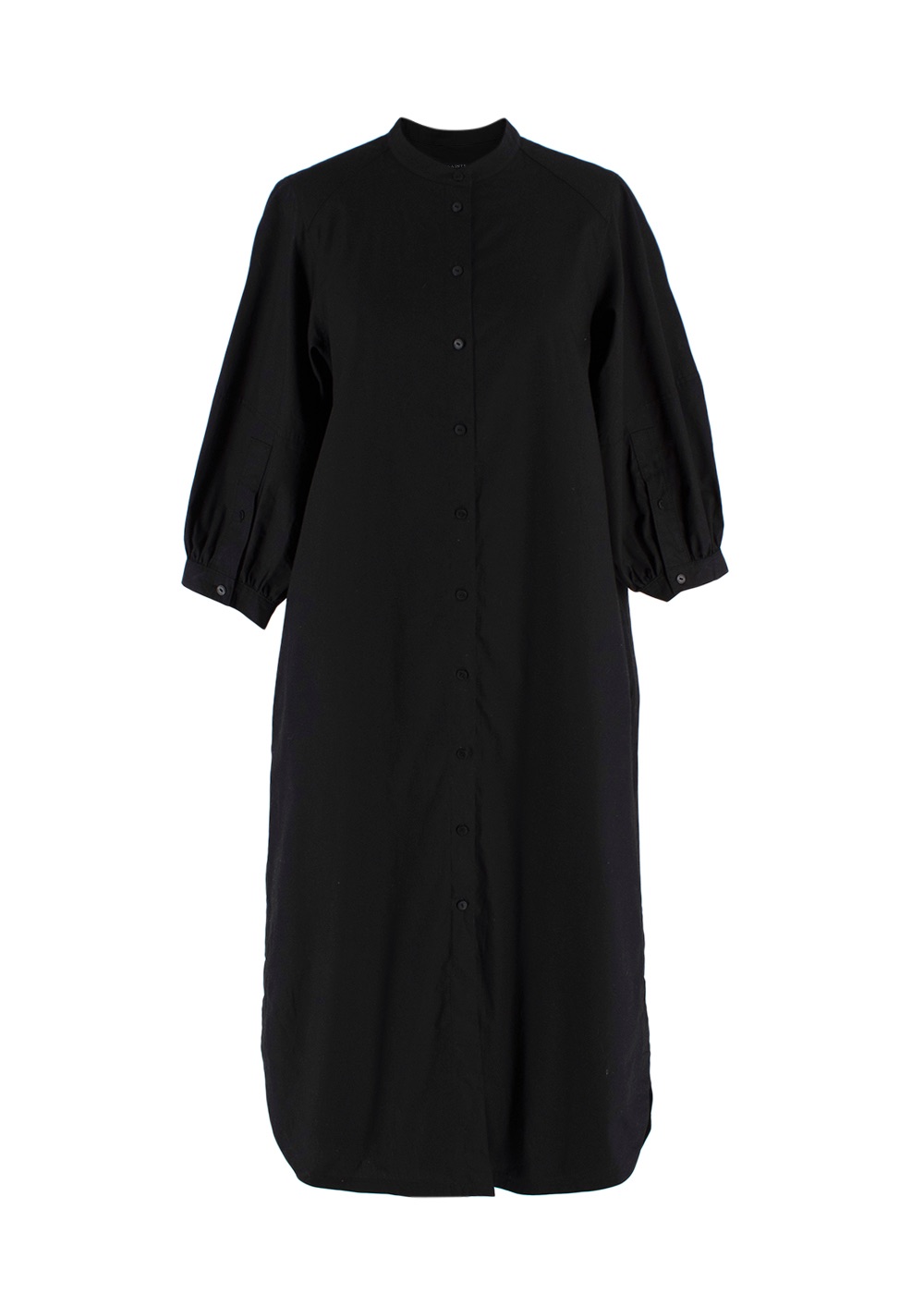 All saints Black Shirt Dress Size XS cotton