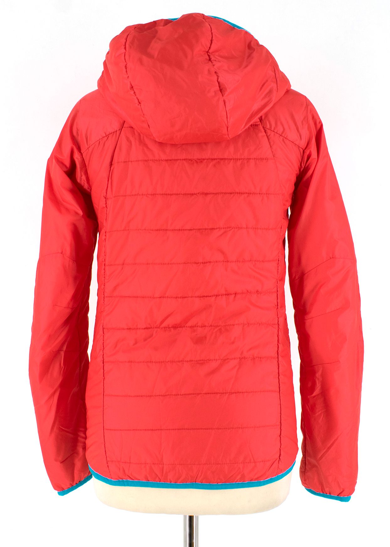 Peak Performance Red Zipped-Down Puffer Jacket Size XS polyester