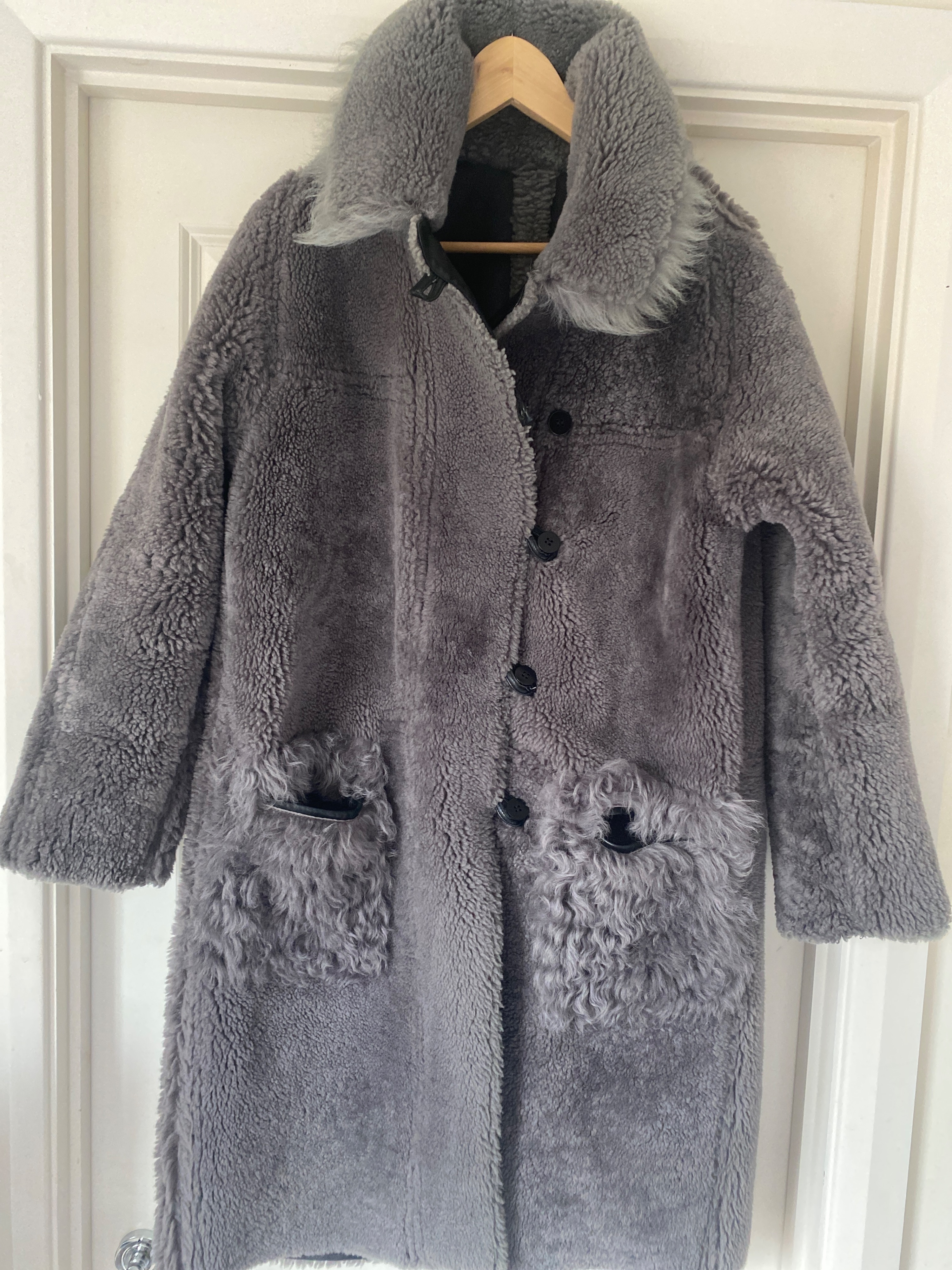 Preowned Rachel Comey xx Size S Grey shearling