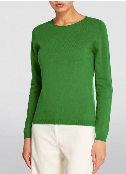 Hawico Green Koslan Cashmere Jumper Size L