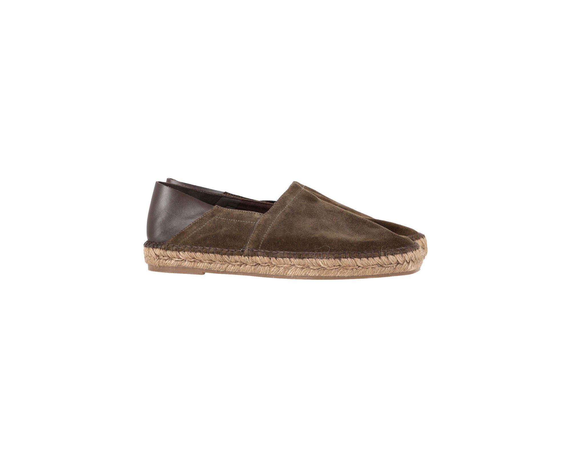 Men's Preowned Tom Ford Brown Suede Espadrilles Size 41