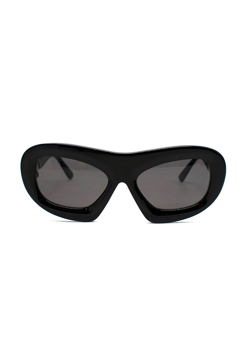 13 09 SR Sunic Black SUnglasses plastic