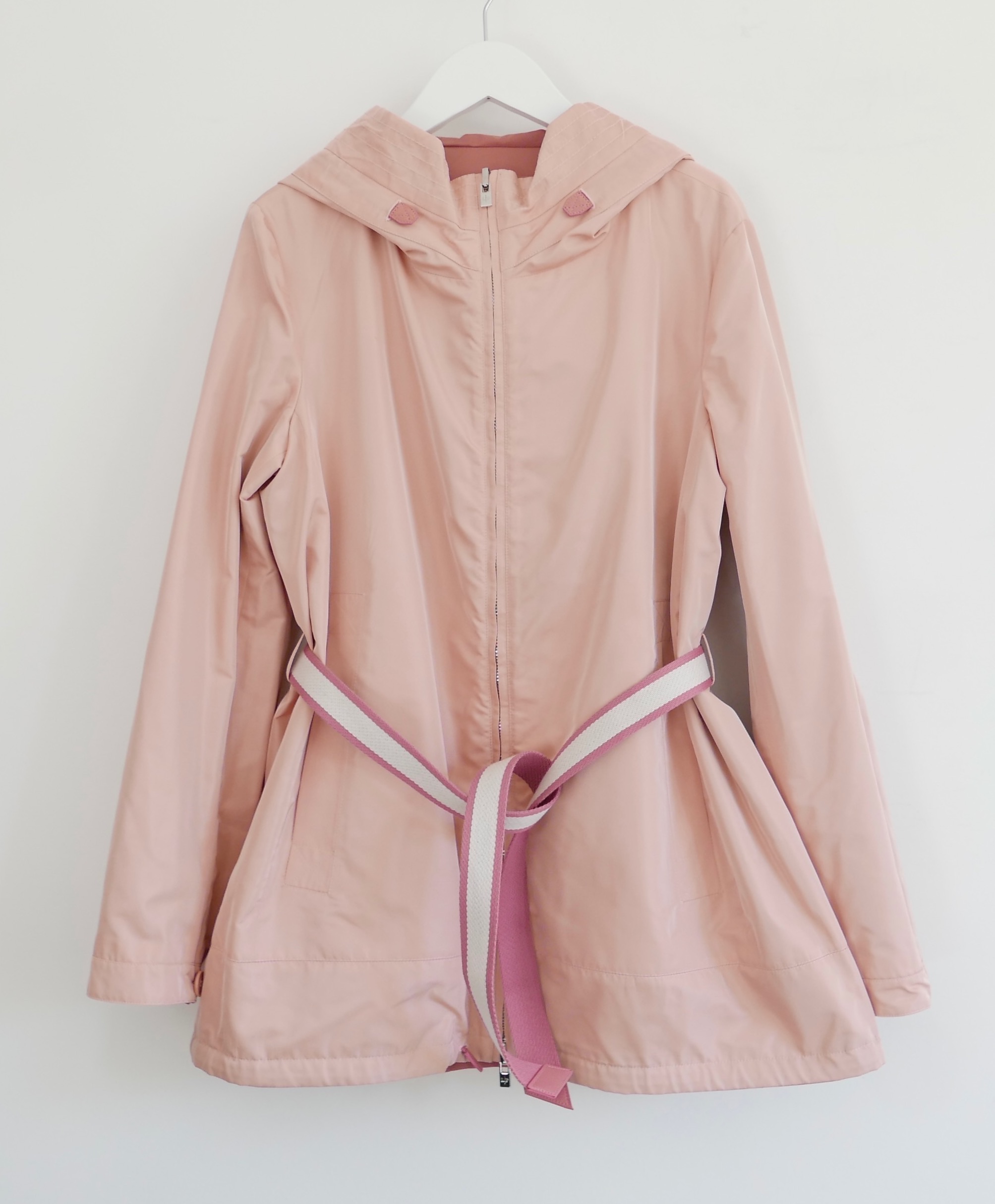 Loro Piana Pink Reversible Ashton Anorak Jacket Size S polyester/silk