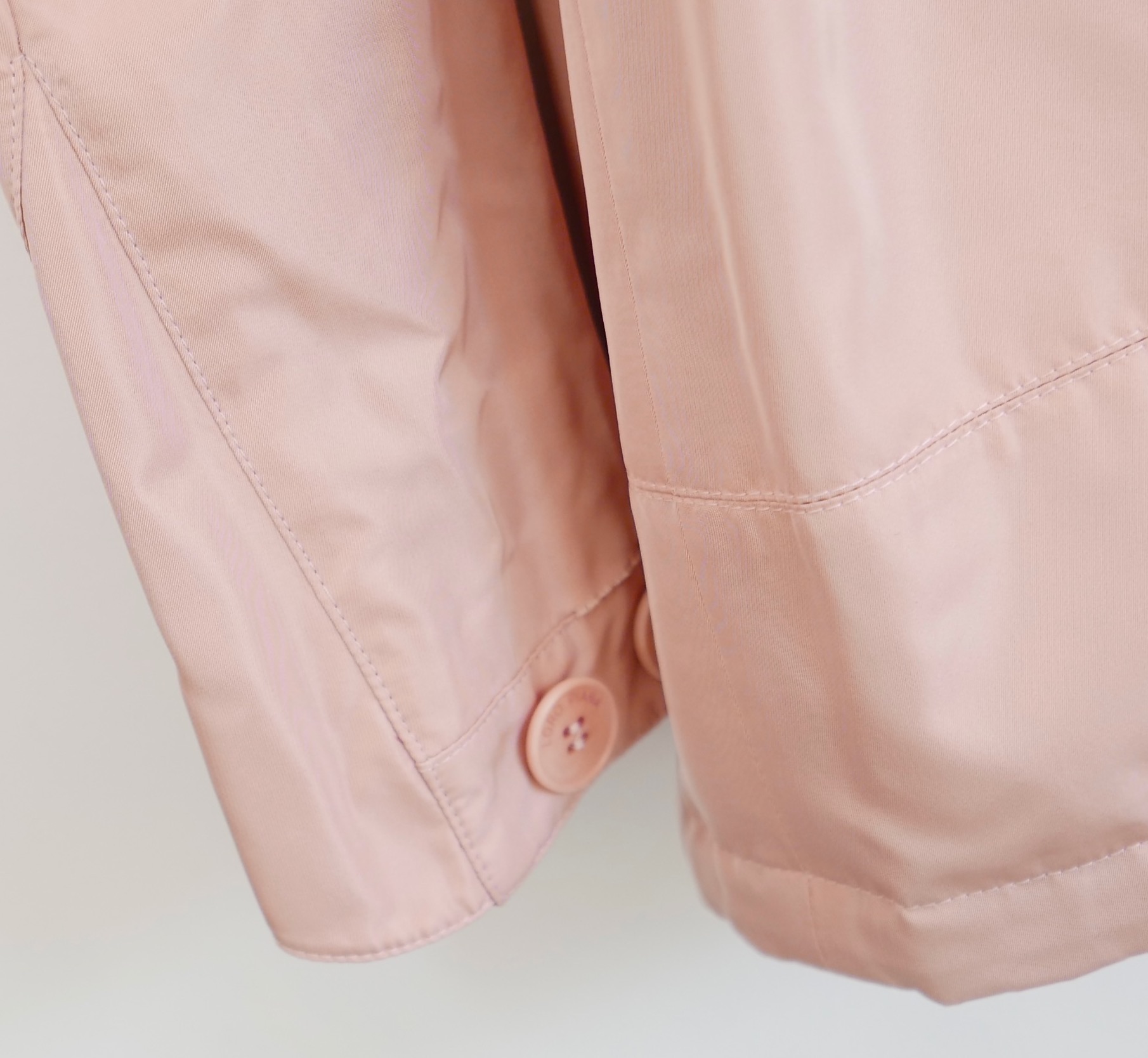 Loro Piana Pink Reversible Ashton Anorak Jacket Size S polyester/silk