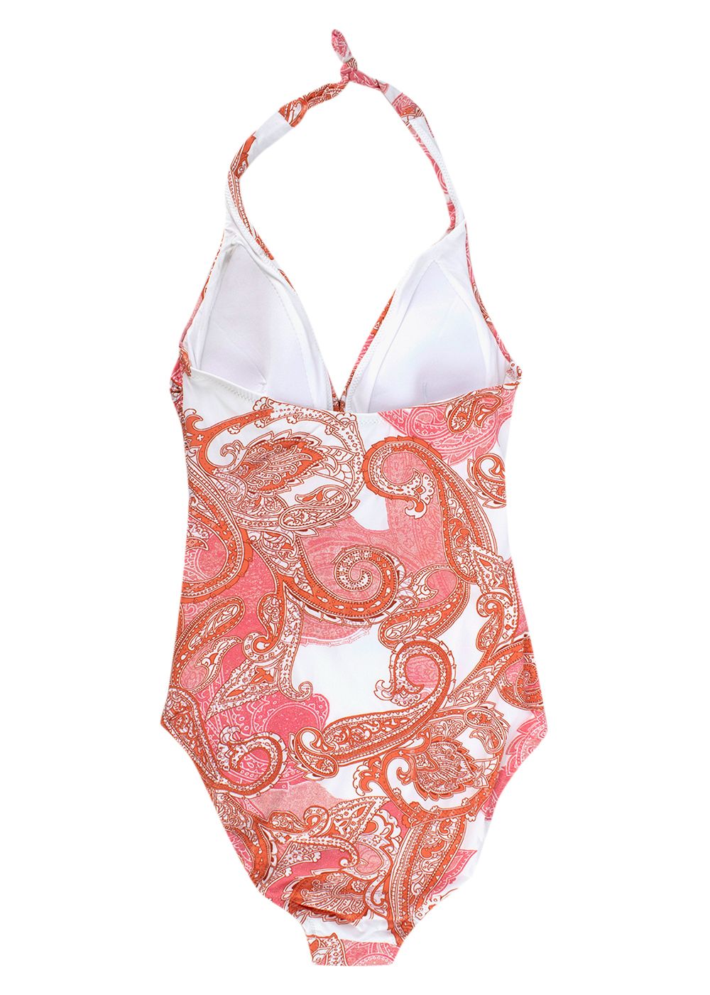 Melissa Odabash Zanzibar orange print swimsuit Size XXS