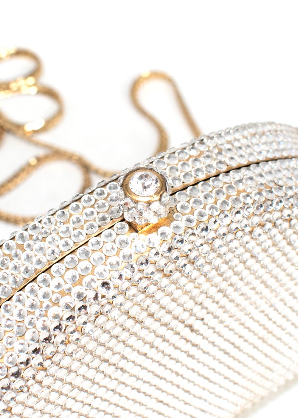 The Dorchester Crystal Embellished Clutch Bag