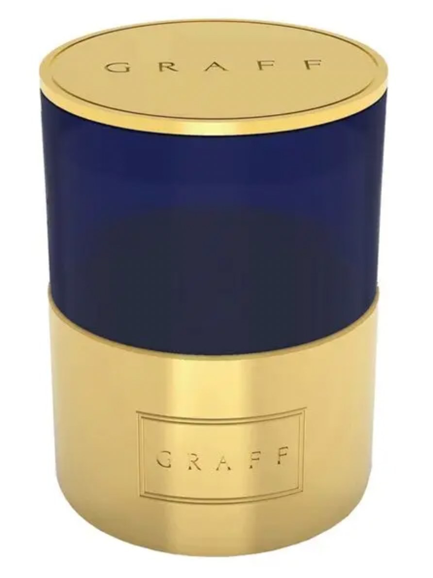 Men's Graff Lesedi La Rona Navy Scented Candle, 250g blue candle