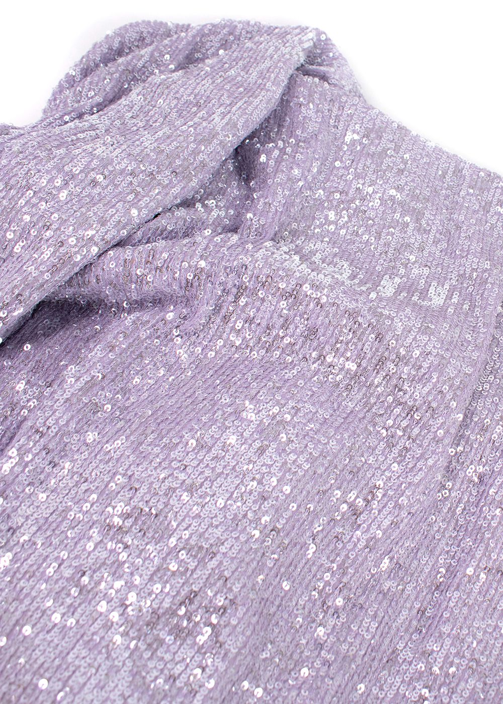 Harmur Lilac Sequin Halterneck Dress Size XS silk