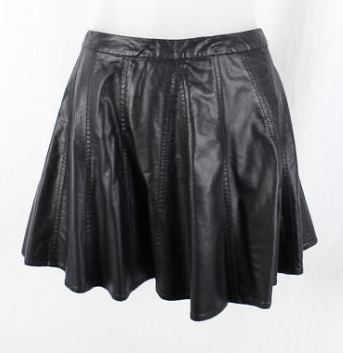 Townsen Faux Leather skirt Size S Black