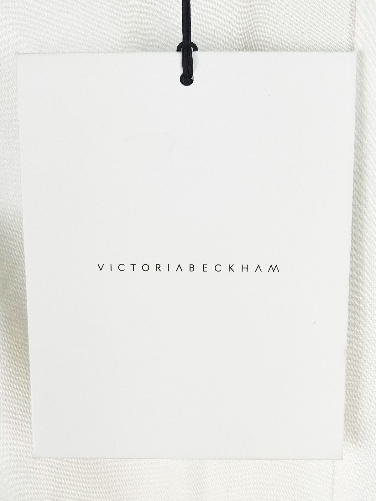 Victoria Beckham White fit  flare skirt Size XXS viscose