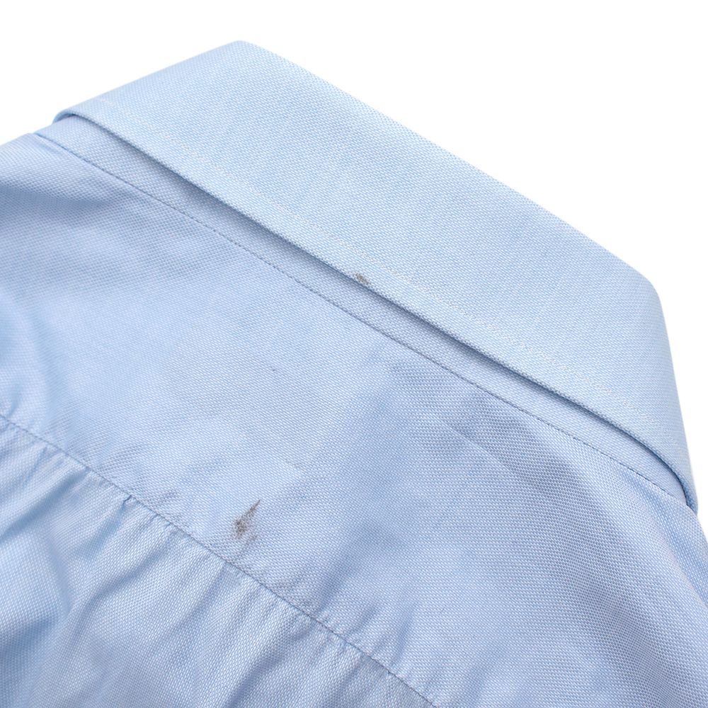 Men's Preowned Davino Blue shirt cotton