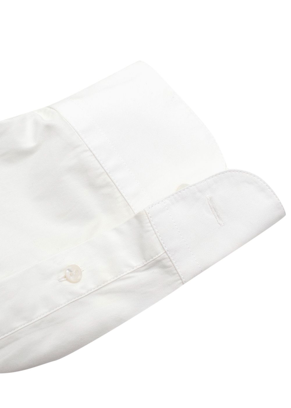 Men's Preowned The Row White Cotton Lukre Shirt Size S