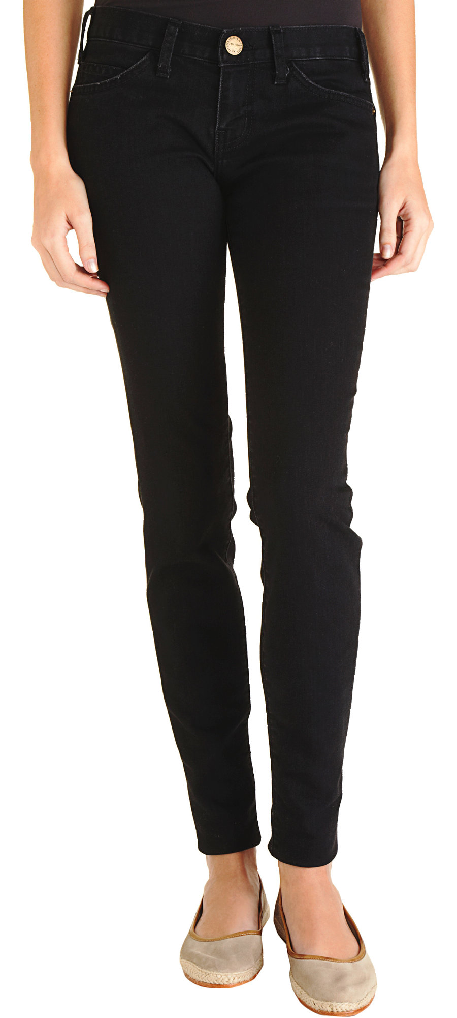 Current Elliot black Skinny Engine jeans cotton