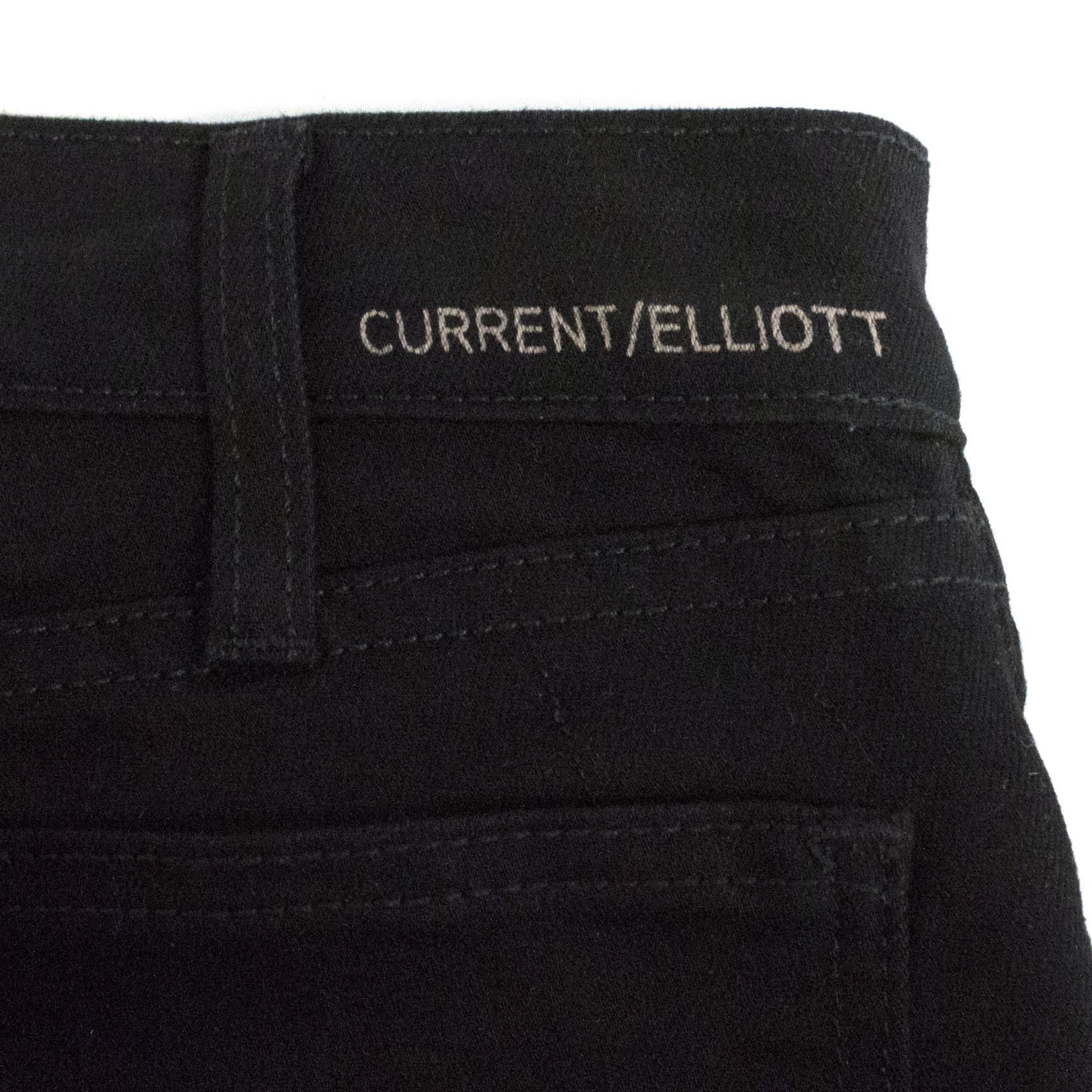 Current Elliot black Skinny Engine jeans cotton