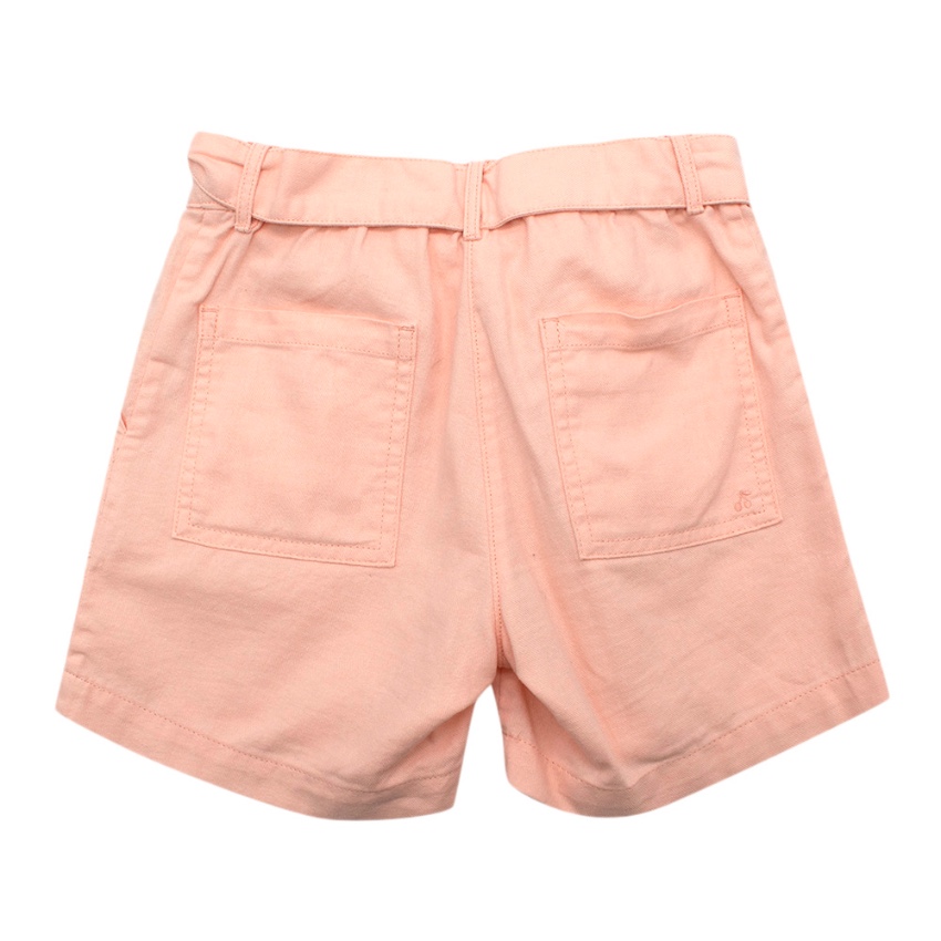 Boys Preowned Bonpoint Pink Shorts With Belt Size 6 Years cotton