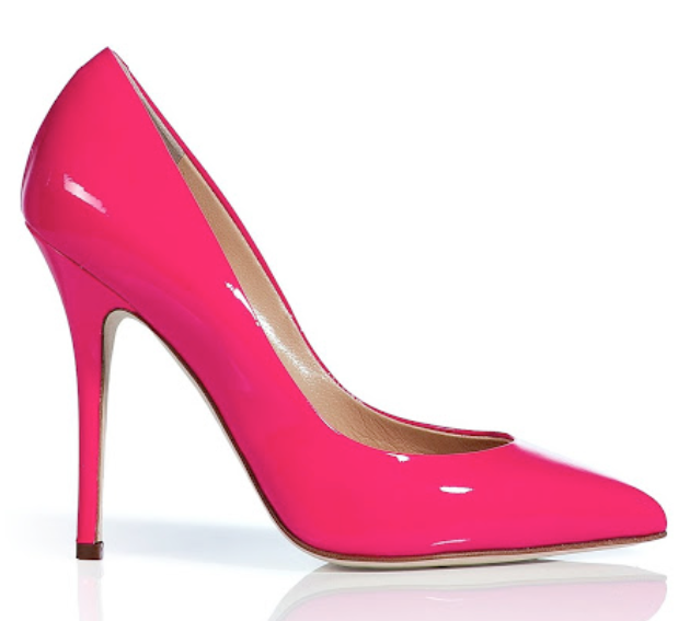 Preowned Giuseppe Zanotti Neon Fuchsia Patent Leather Pumps Size 36 Pink