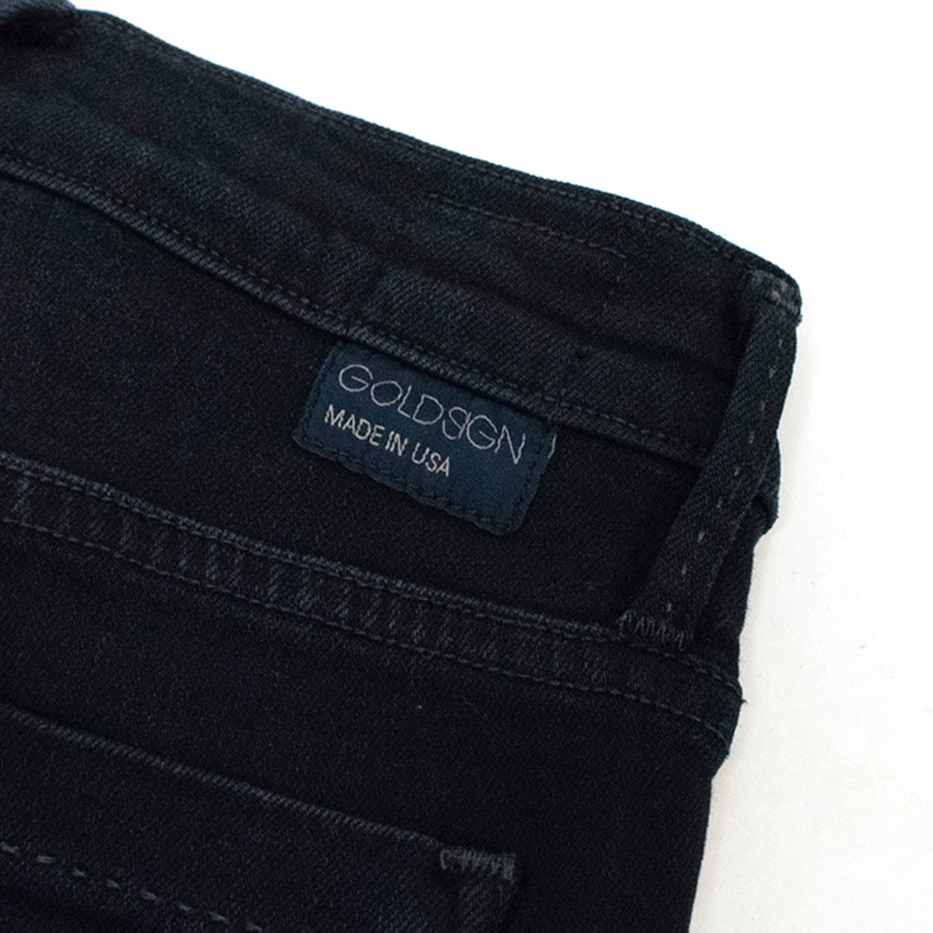 Preowned Goldsign Dark Blue Skinny Jeans Size XXS denim