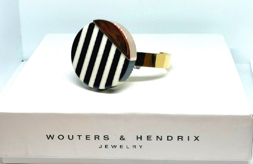 Wouter  Hendrix Rose Gold Tone Disc Bracelet Yellow metal