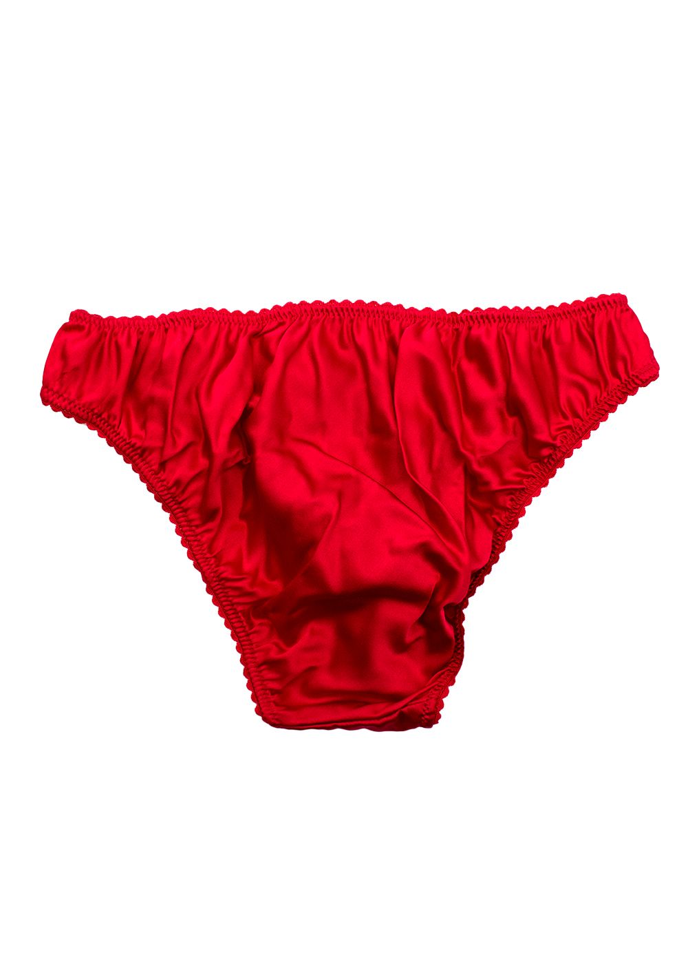 Stella McCartney Red Silk Jingle my Bell Briefs Size S