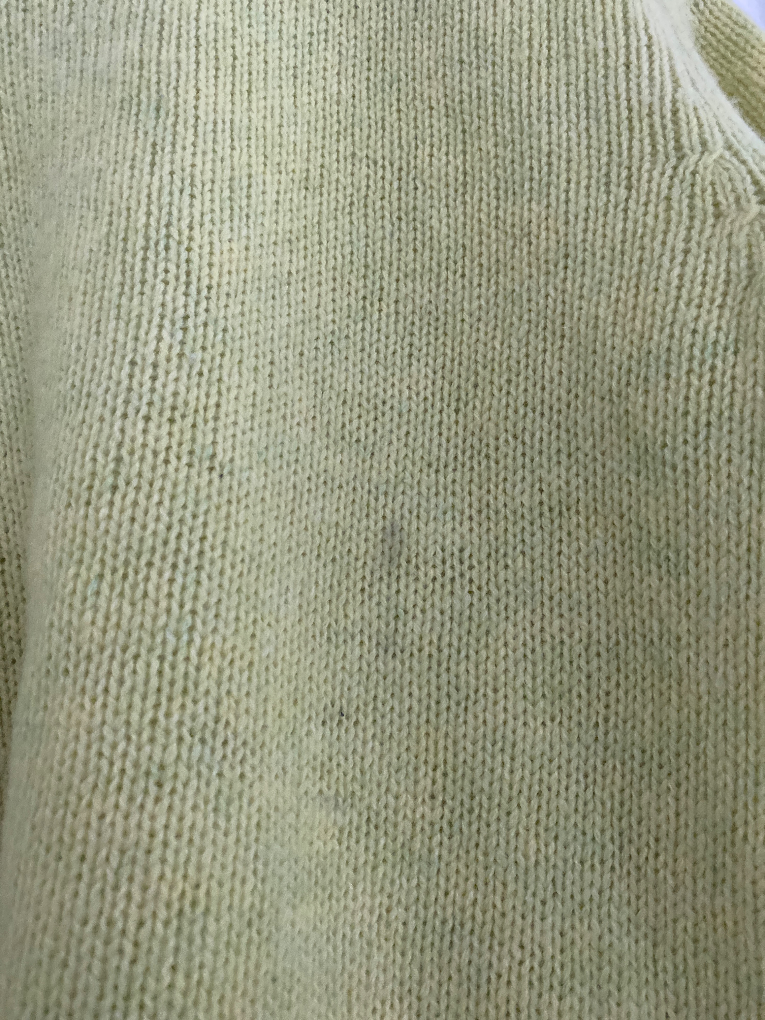 Acne Lime Green Wool Jumper Size S