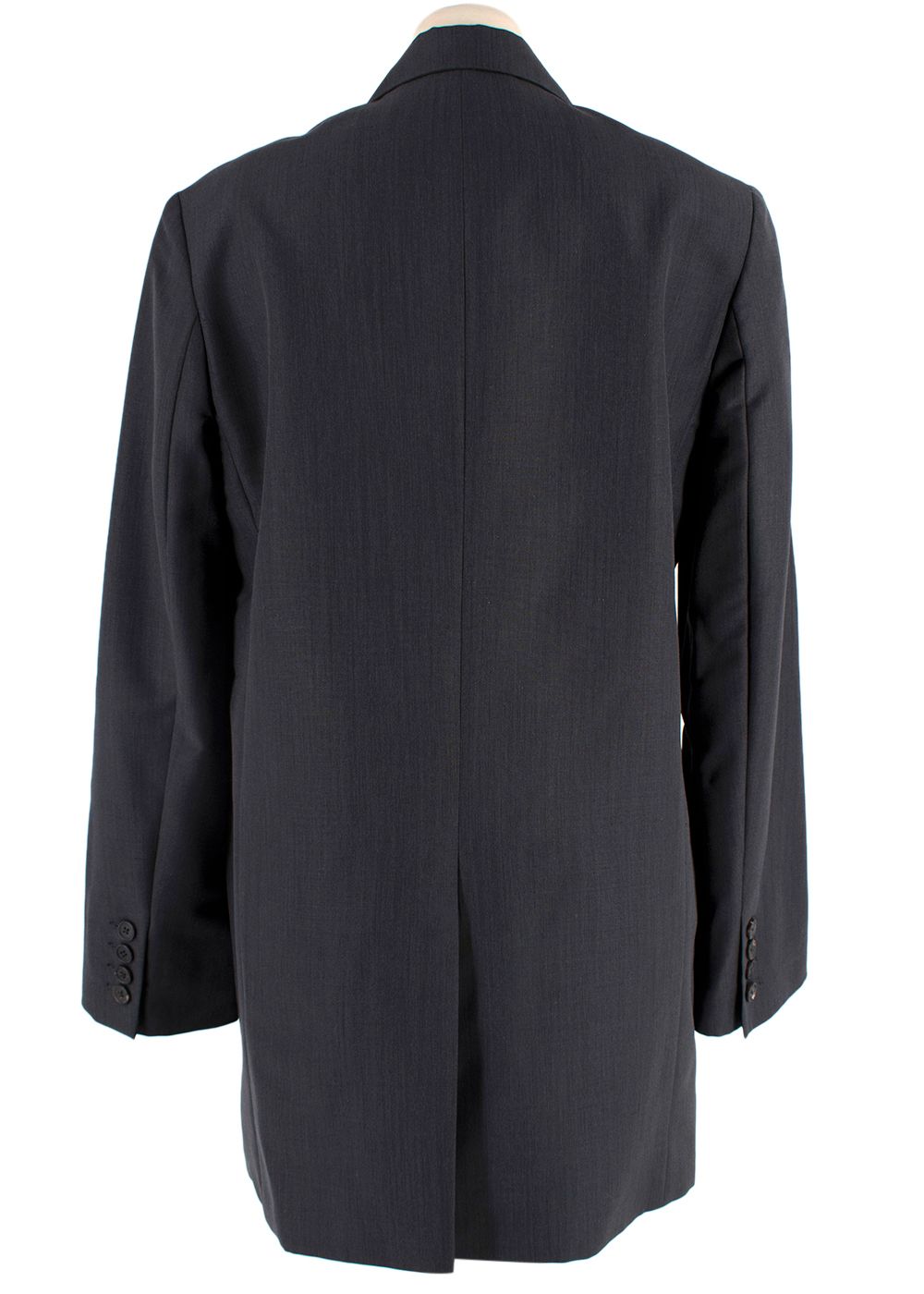 The Row Dark Grey Long Blazer Size XXS wool