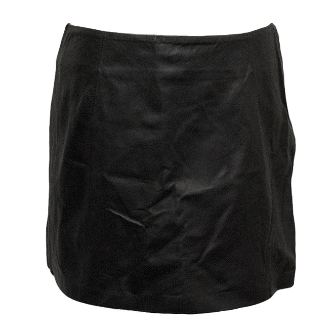 Alexander Wang Leather Panelled Mini Skirt Size M