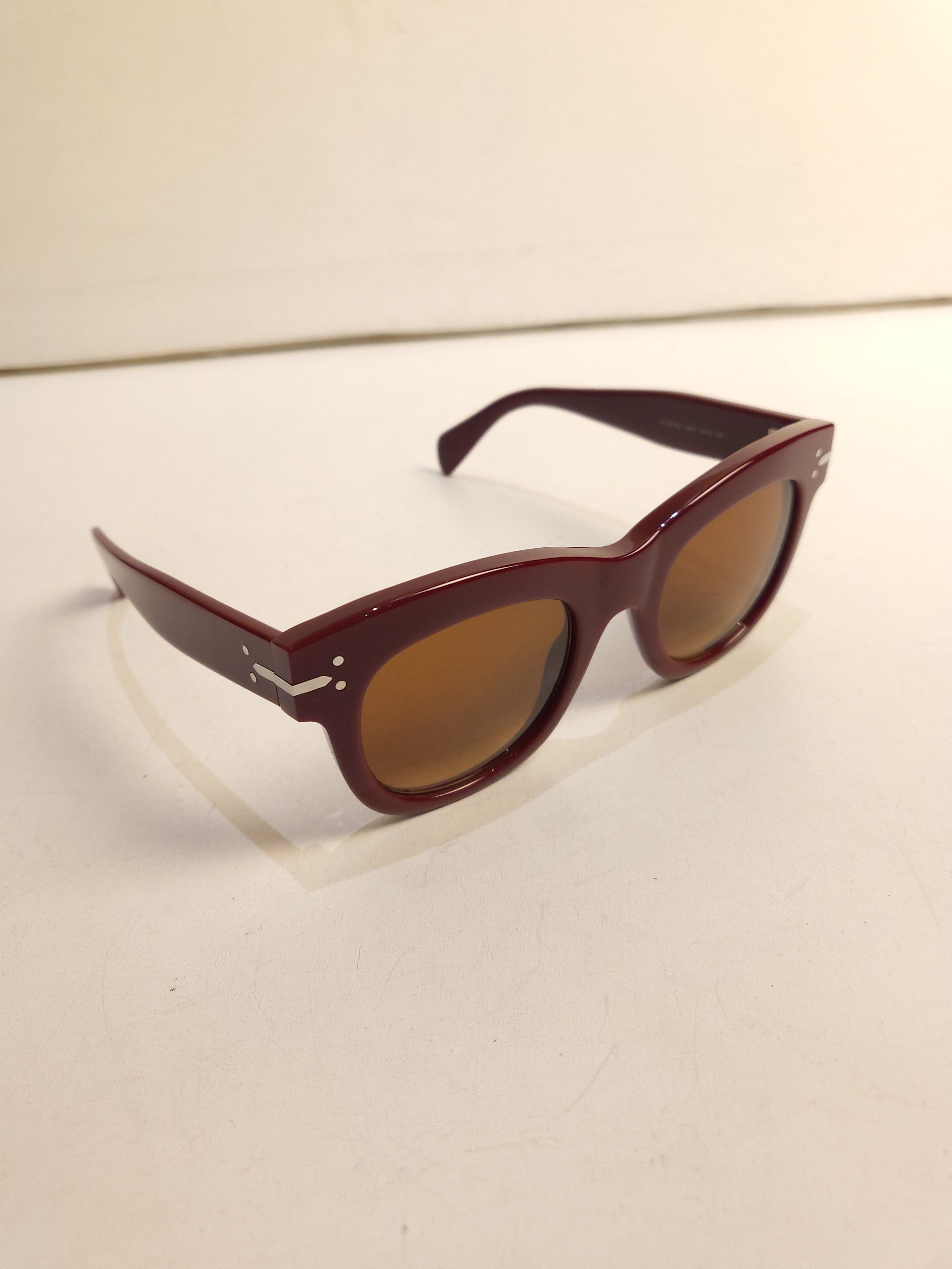 Celine CL 41079/S Burgundy Sunglasses